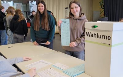 Juniorwahl an der Anne-Frank-Schule 🗳️✨