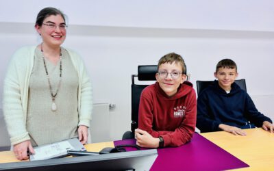 Schultag im Gerichtssaal